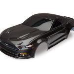 Traxxas-Body–Ford-Mustang–black-(painted–decals-applied)—-TRX8312X