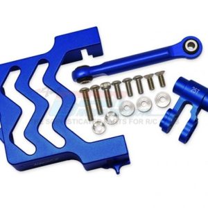 GPM TXMS024N-B Aluminium servo mount + linkage rod