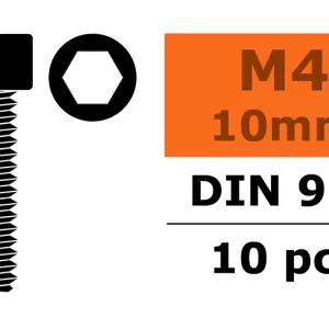 Revtec - Hex Socket Head Screw - M4X10 - Steel - 10 pcs